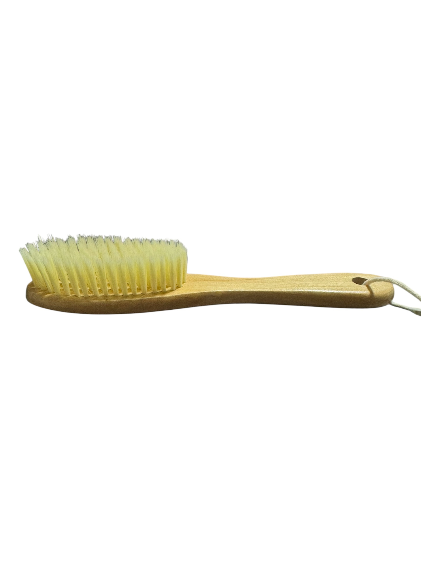 Spazzola per Scarpe in Legno Riciclato con Setole Naturali - Pulitore e Lucidatore Delicato per Sneakers e Stivali.