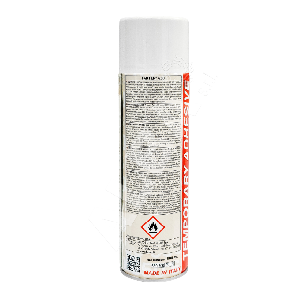 Spray Takter adesivo temporaneo per ricamo e confezione 500ml