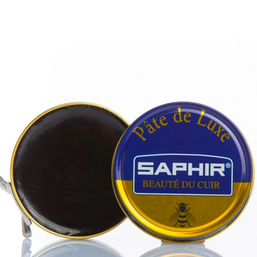 Cera per Lucidare Scarpe in Pelle Liscia - Saphir Pate de Luxe 100ml