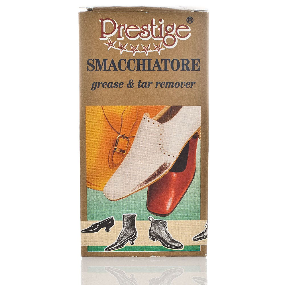 Smacchiatore per Pulire Scarpe in Pelle - Prestige Greas e Tar Remover 50ml