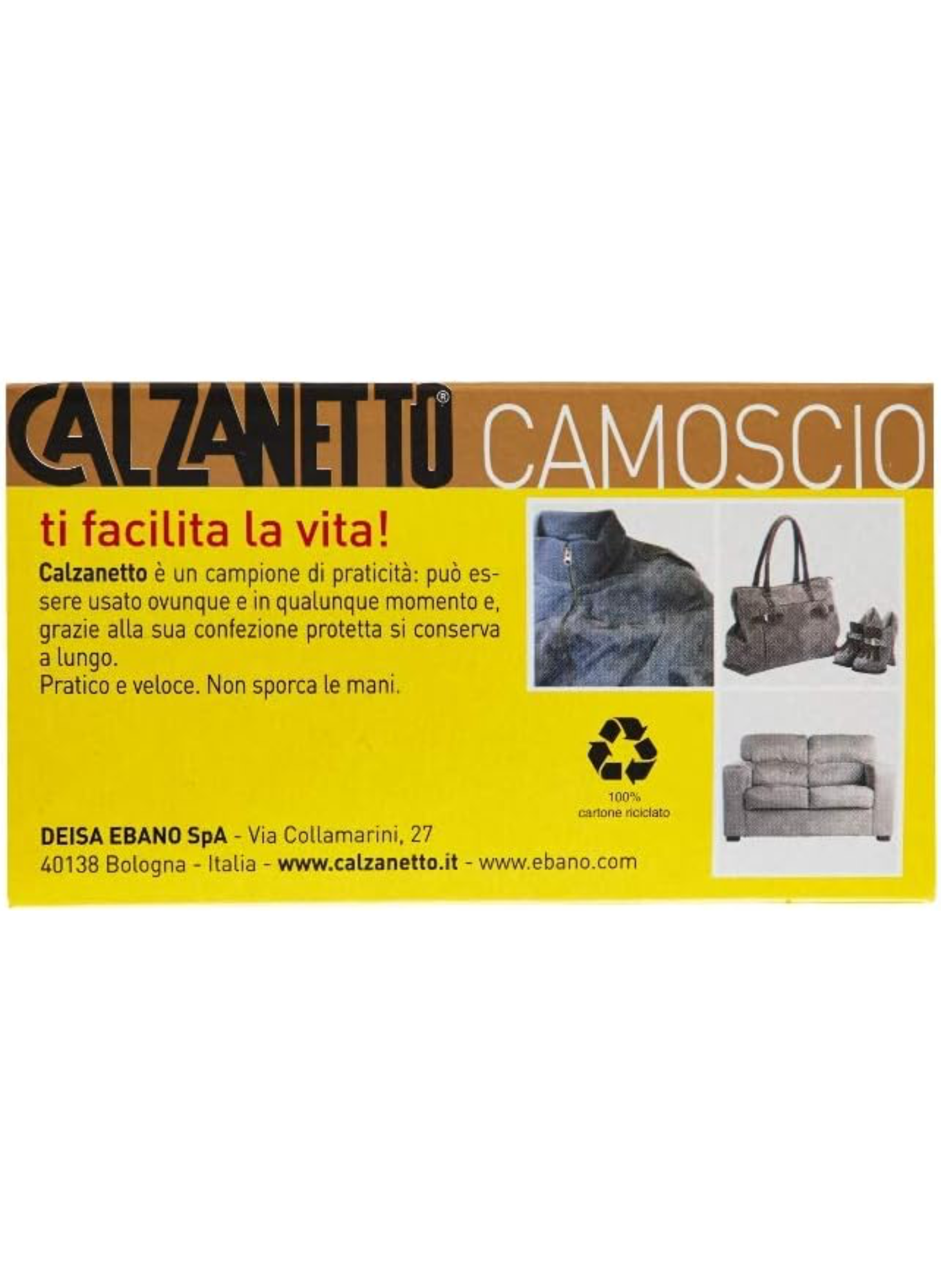 Spugna Per Camoscio Calzanetto