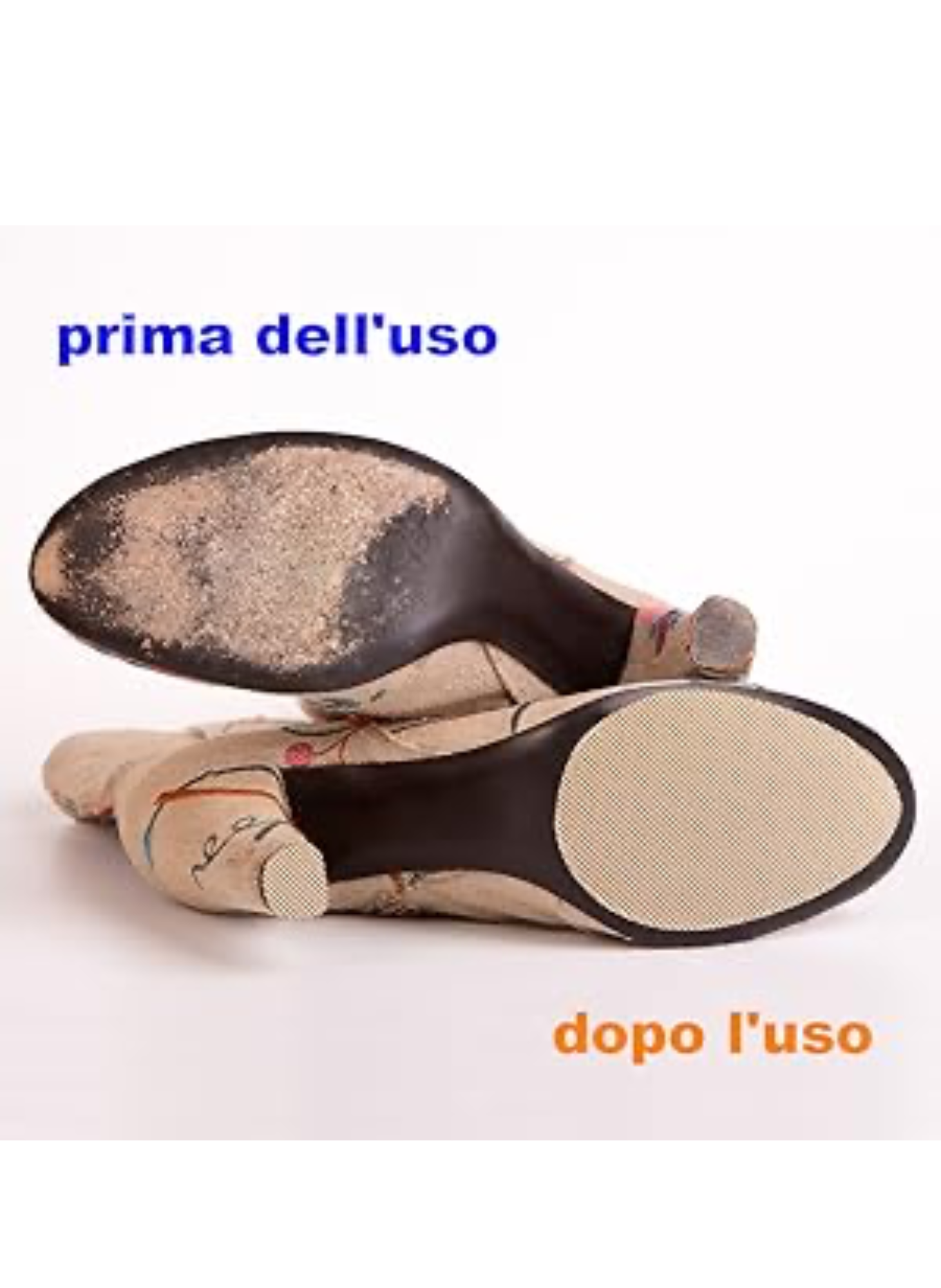 Mezzesuole in gomma autoadesivi antiscivolo, protezioni per la riduzione del rumore sul fondo della scarpa e sul tallone