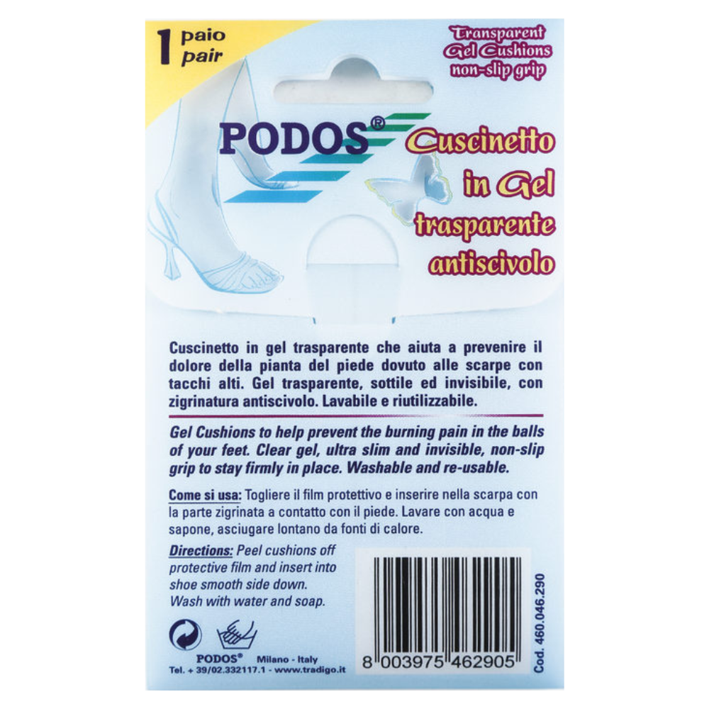 Podos Cuscinetto in gel antiscivolo