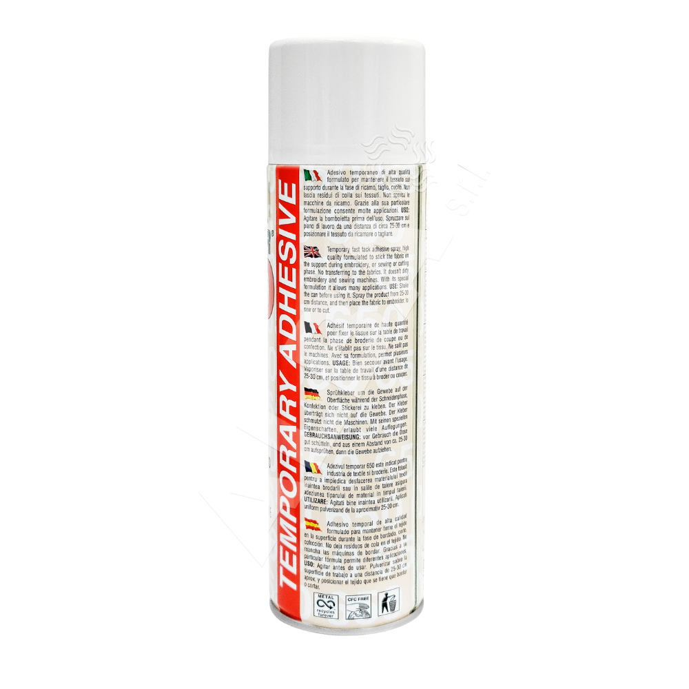 Spray Takter adesivo temporaneo per ricamo e confezione 500ml