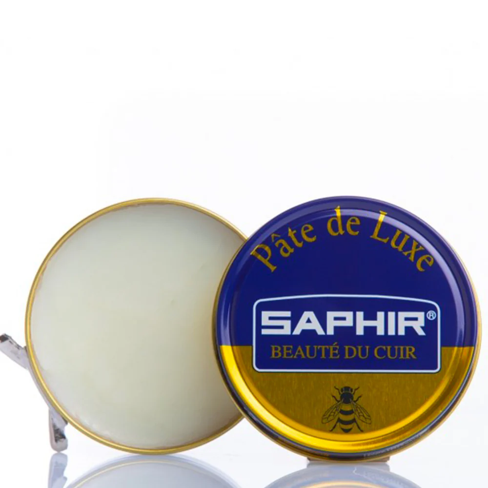 Cera per Lucidare Scarpe in Pelle Liscia - Saphir Pate de Luxe 100ml