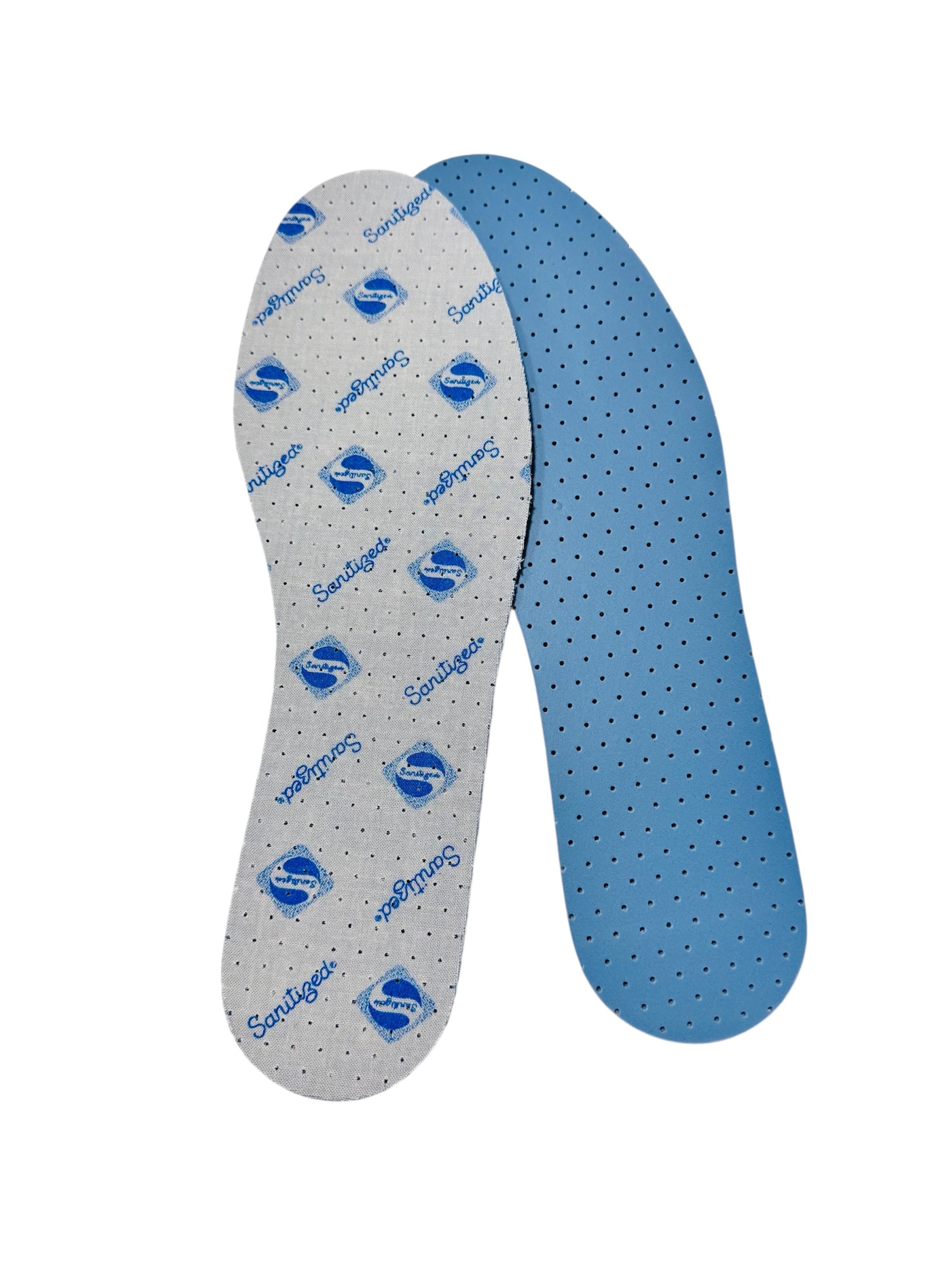 Solette Sanitized in lattice naturale con funzione igienica per una piacevole sensazione di freschezza nelle scarpe