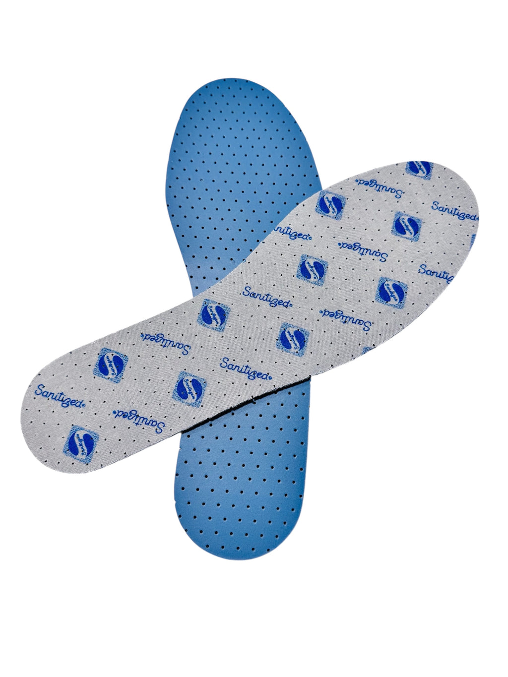 Solette Sanitized in lattice naturale con funzione igienica per una piacevole sensazione di freschezza nelle scarpe