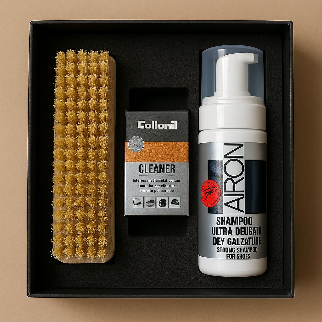 Kit Per Pulizia Scarpe In Camoscio