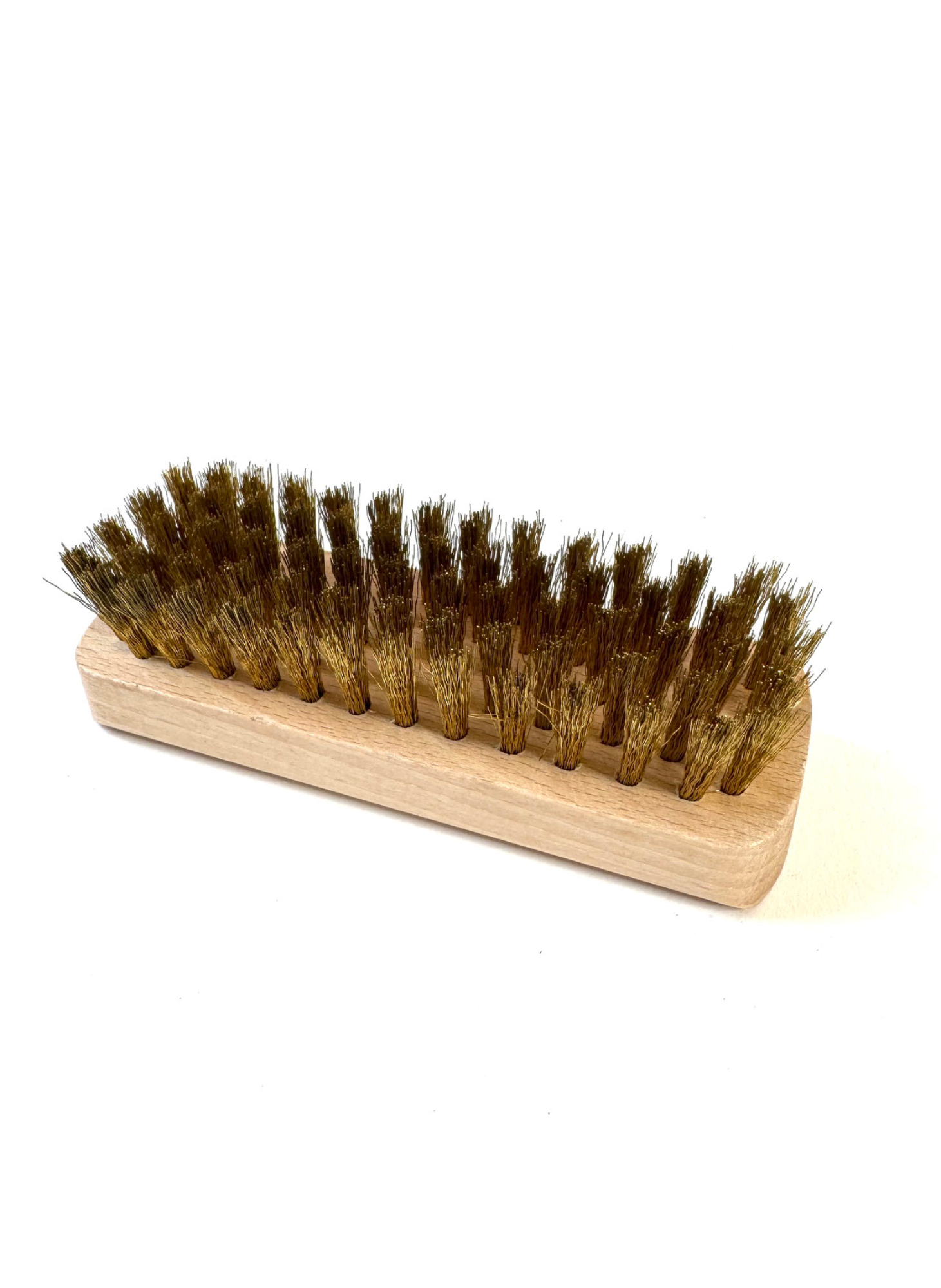 Spazzola per il camoscio in ottone